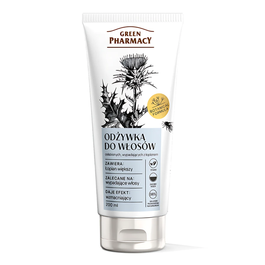 Green Pharmacy Herbs Conditioner Against Hair Loss with Burdock 200 мл