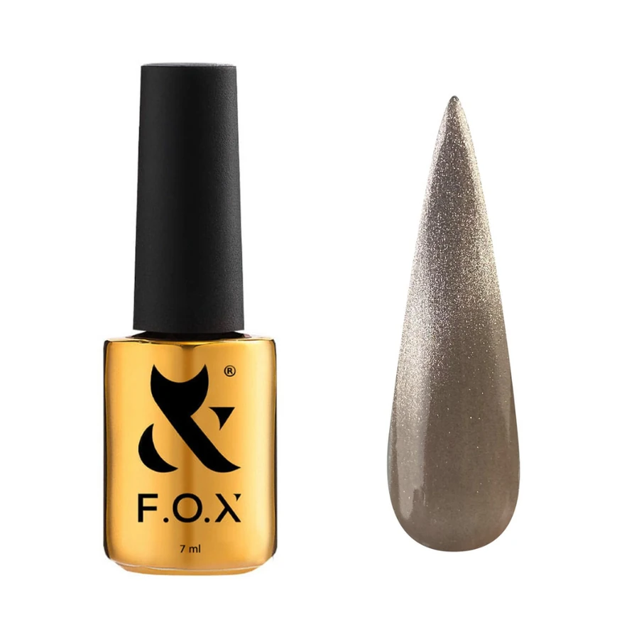 Гель-лак з ефектом котячого ока FOX Cat Eye Crystalline 003 магнітний 7 мл