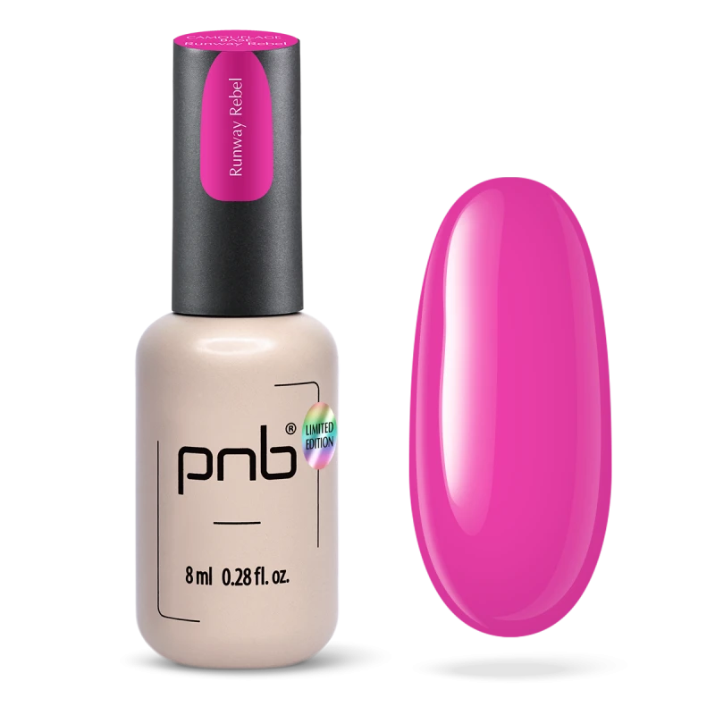 База камуфлююча каучукова PNB Camouflage Base Runway Rebel рожевий 8 мл