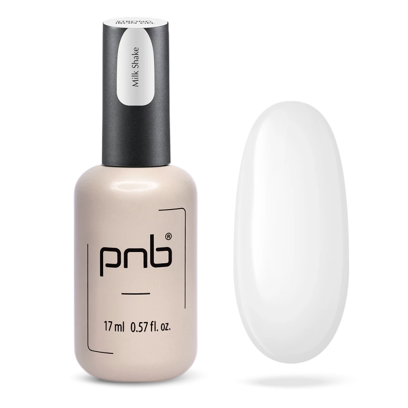 Гель конструюючий екстра-стійкий PNB Strong Iron Gel Milk Shake молочний 17 мл