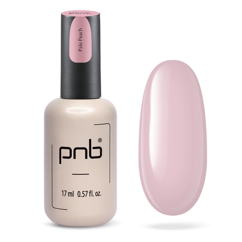 Гель конструюючий екстра-стійкий PNB Strong Iron Gel Pale Peach світло-персиковий 17 мл