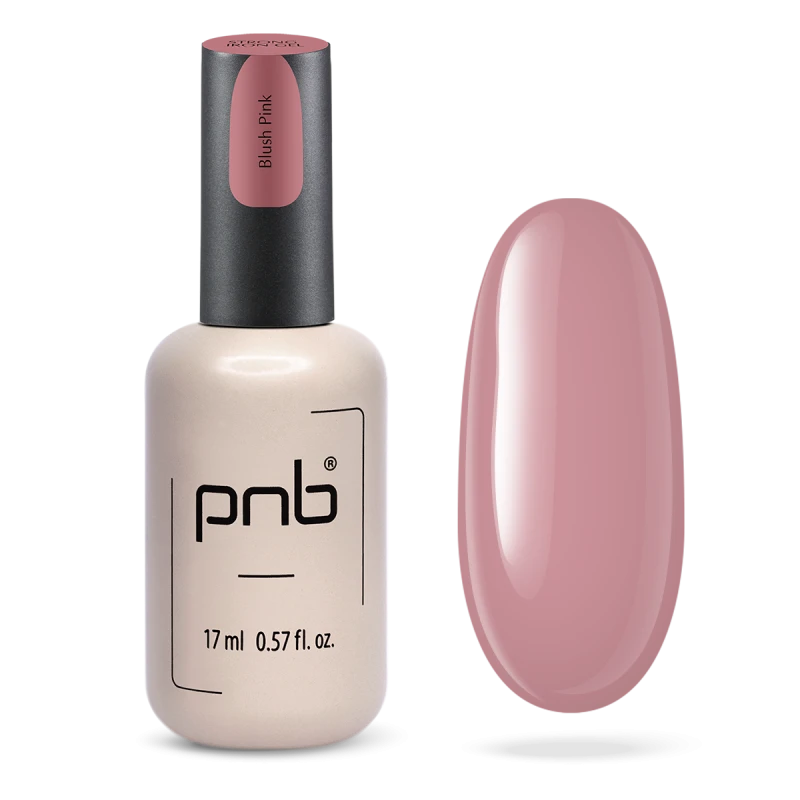 Гель конструюючий екстра-стійкий PNB Strong Iron Gel Blush Pink насичений рожевий 17 мл