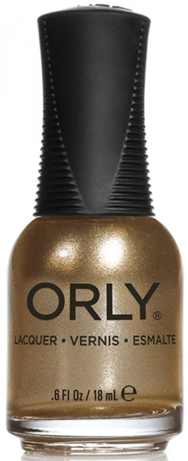 Лак ORLY Luxe золотистий хром із шиммером 18 мл