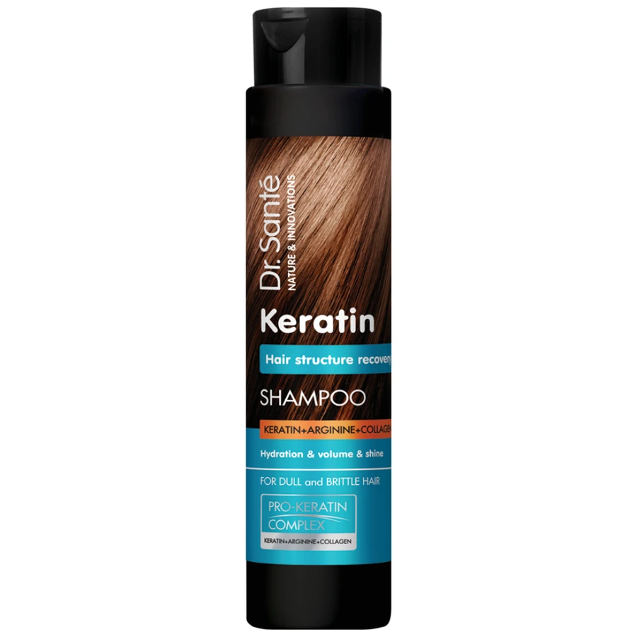Dr.Sante Keratin Hair Structure Recovery Shampoo 400 мл