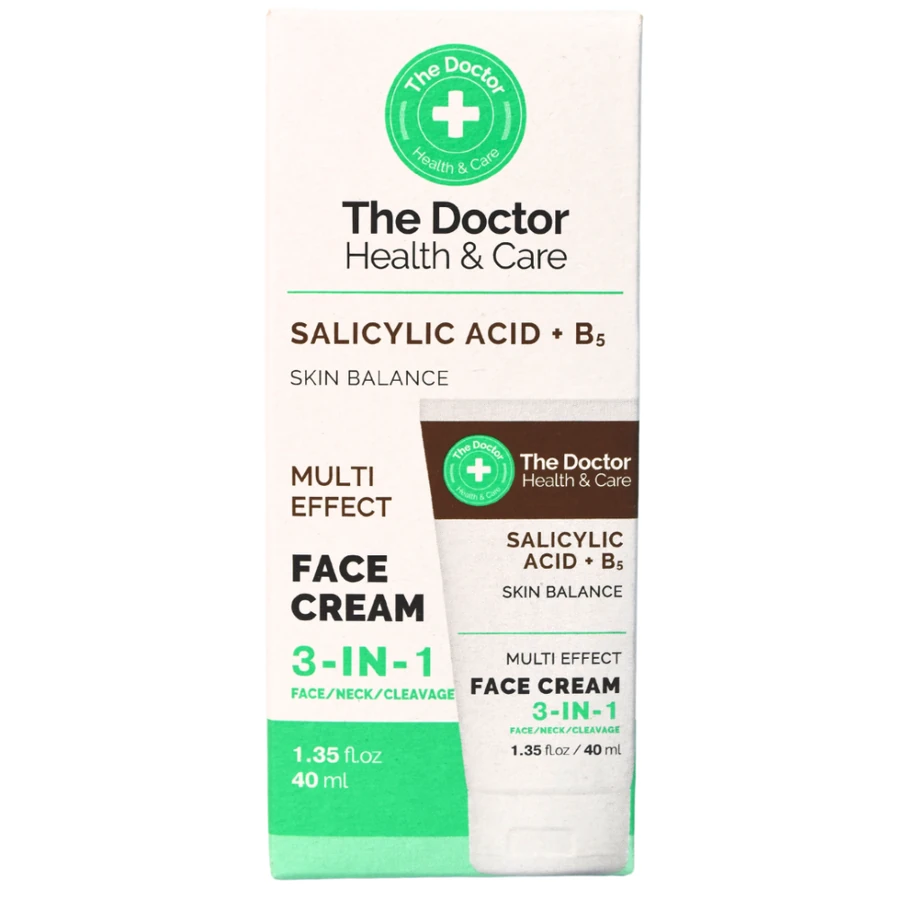The Doctor Salicylic Acid + B5 Face Cream 3-in-1 40 мл