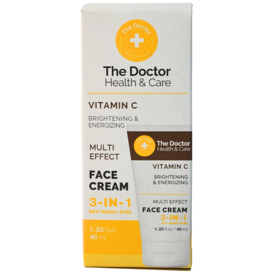 Крем для обличчя 3в1 "Вітамін C" The Doctor Vitamin C Face Cream Multi Effect 3-in-1 40 мл