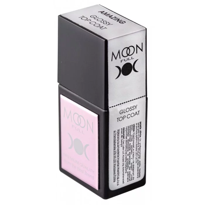 Топ для гель-лаку з глянсовим блиском MOON FULL Amazing Glossy Top Coat 12 мл