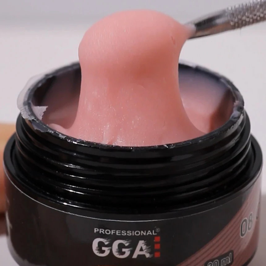 Полігель GGA Professional Polygel №08 Caramel карамель 30 мл