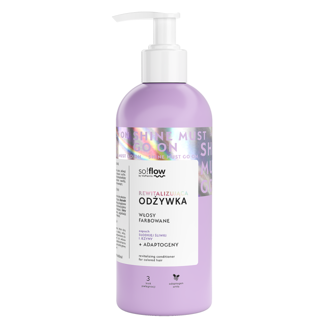 Відновлюючий кондиціонер для фарбованого волосся Vis Plantis So!Flow Restoring Conditioner for Colored Hair 400 мл
