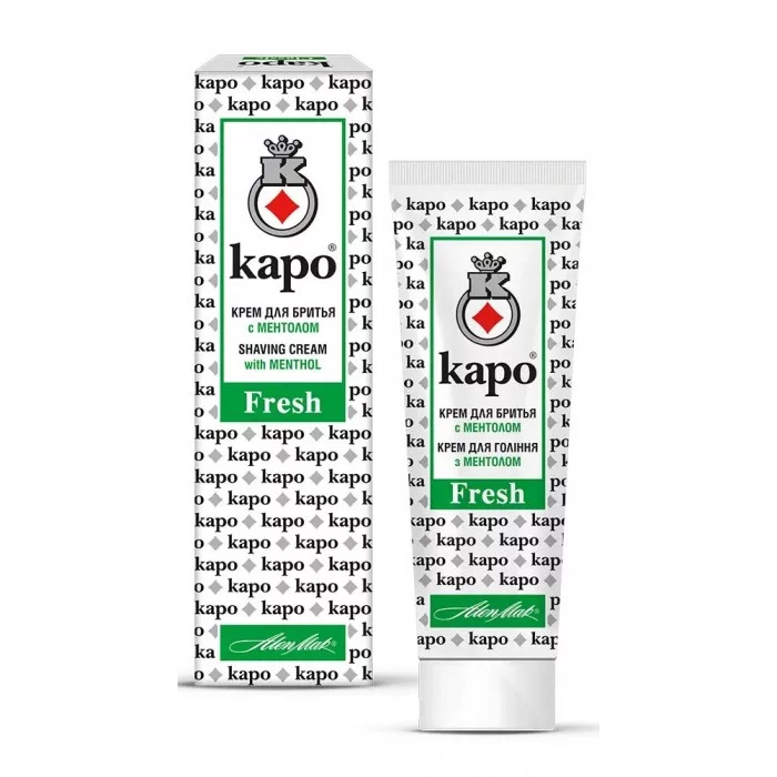 Крем для гоління з ментолом "Фреш" Alen Mak Shaving Cream with Mentol Fresh 100 мл