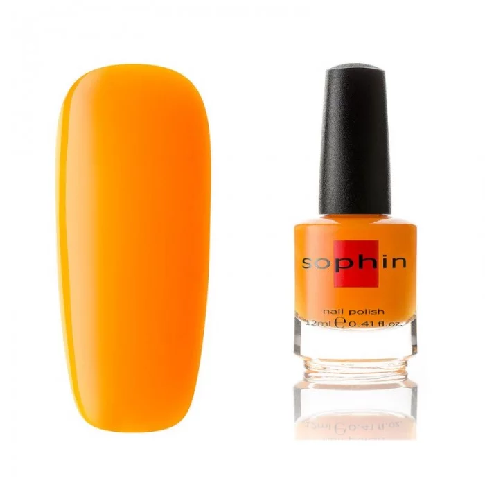Лак Sophin Nail Lacquer №232 помаранчевий, емаль 12 мл