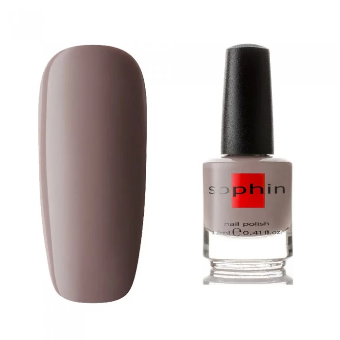 Лак Sophin Nail Lacquer №310 сіро-бежевий, емаль 12 мл