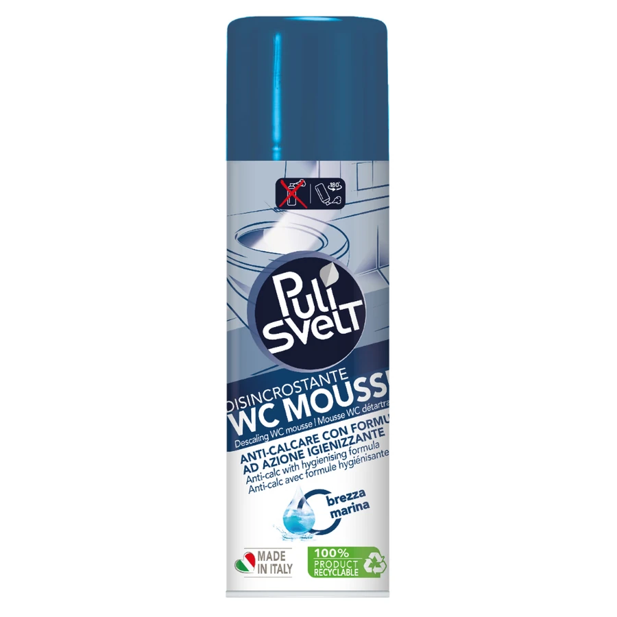 Очищувальна піна для унітазу Puli Svelt Descaling WC Mousse 500 мл