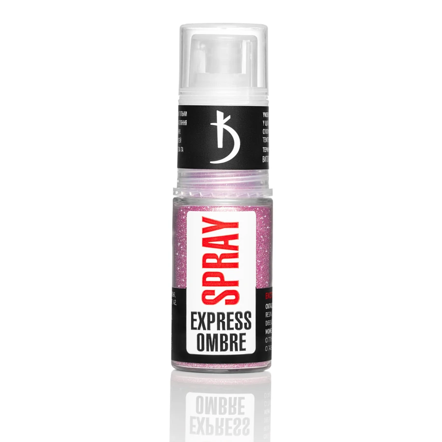 Експрес-спрей для омбре Kodi Express Ombre Spray 07 світловідбиваючі блискітки яскрава фуксія 7,5 г