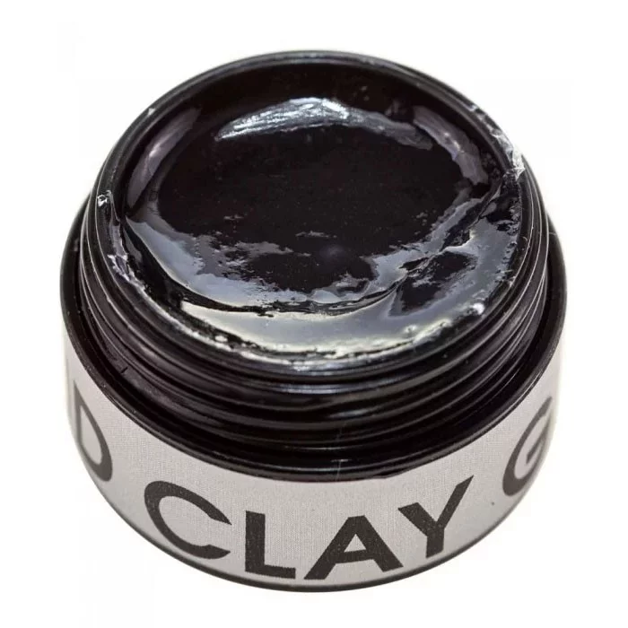 Гель-пластелін для 3D дизайну нігтів MOON FULL 3D Solid Clay Gel SC01 чорний 5 мл