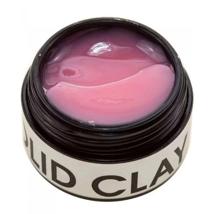 Гель-пластелін для 3D дизайну нігтів MOON FULL 3D Solid Clay Gel SC02 рожевий 5 мл