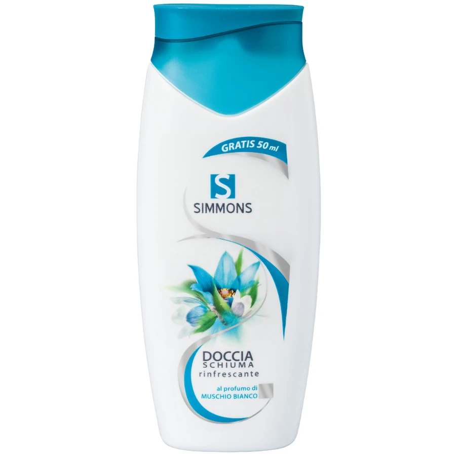 Гель для душу "Освіжаючий-Білий мускус" SIMMONS Shower Gel Refreshing White Musk 300 мл