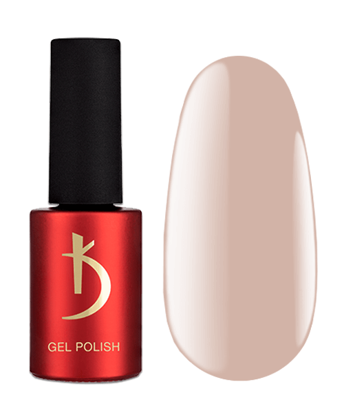 Гель-лак Kodi Gel Polish М55 насичений бежевий з легким рожевим підтоном 7 мл