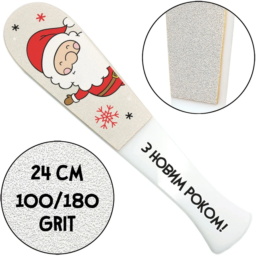 ThePilochki Acrylic Pedicure Grater with Printed 100/180 грит