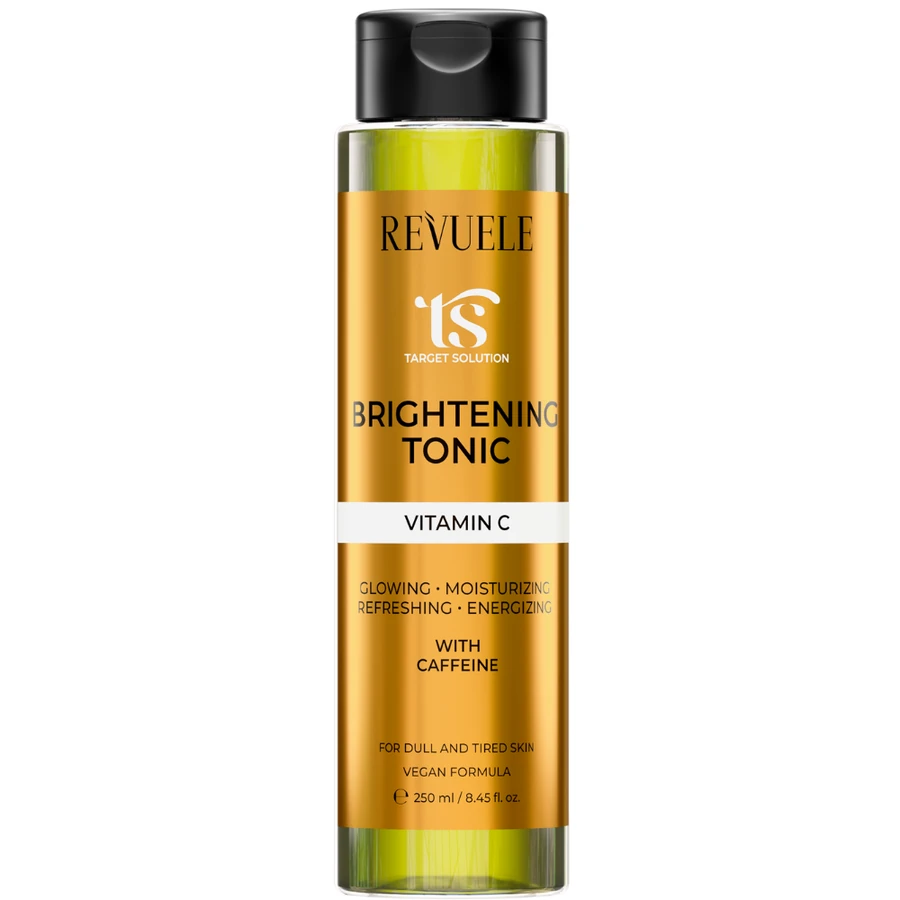 Освітлюючий тонік з вітаміном С Revuele Target Solution Brightening Tonic Vitamin C +кофеїн 250 мл
