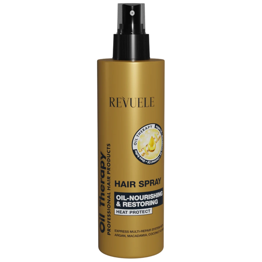 Спрей для волосся "Живлення та відновлення" Revuele Oil Therapy Hair Spray Oil Nourishing & Restoring 200 мл