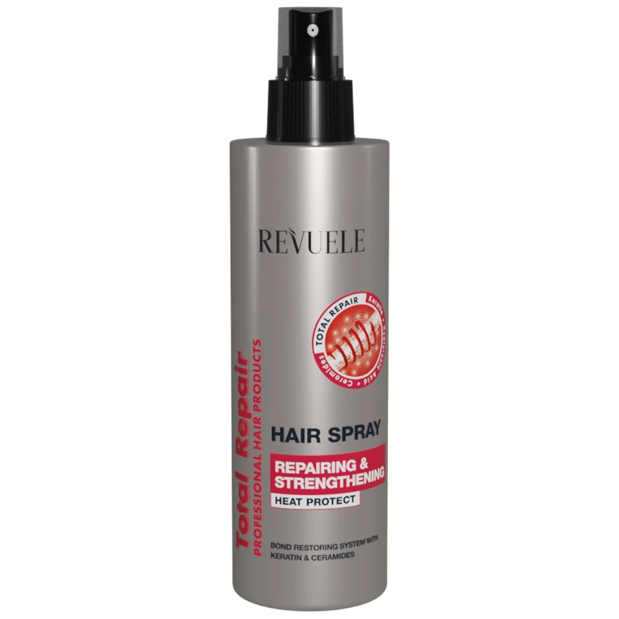 Спрей для волосся "Відновлення та зміцнення" Revuele Total Repair Hair Spray Repairing & Strengthening 200 мл