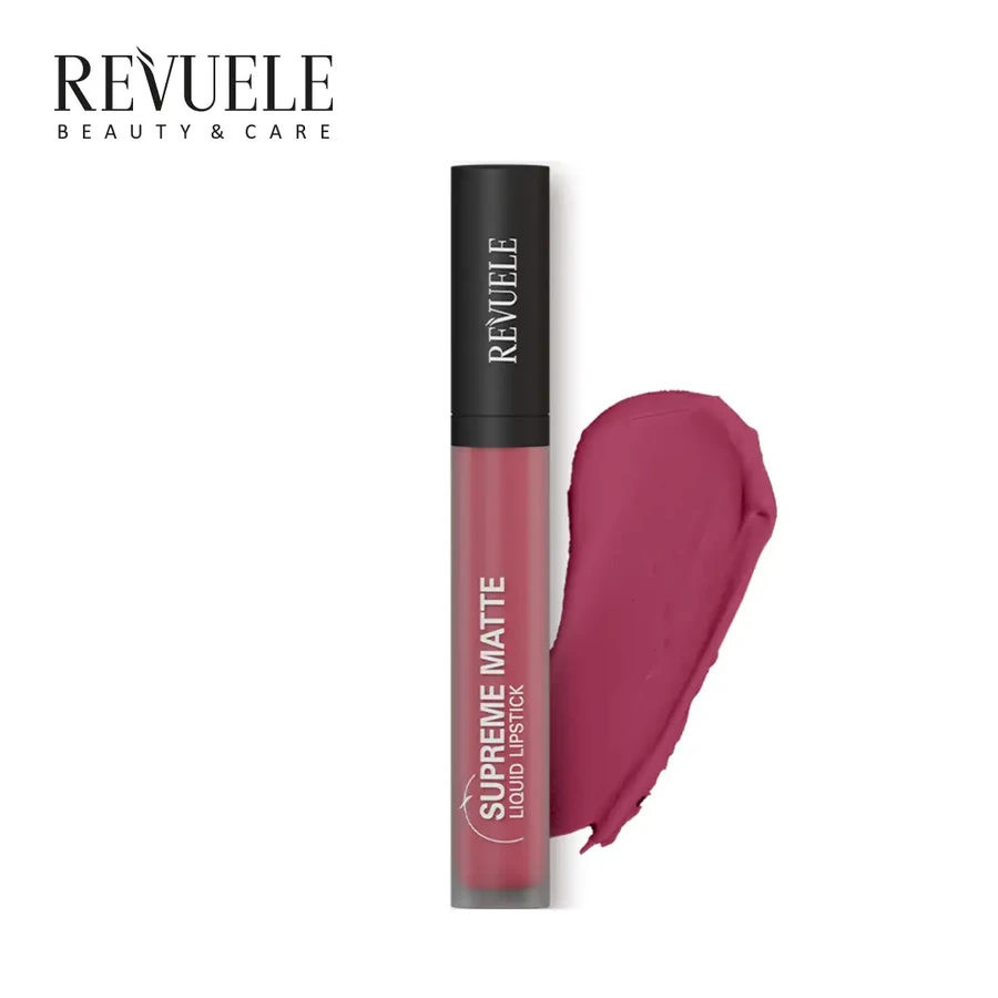 Рідка матова помада Revuele Supreme Matte Liquid Lipstick 05 Яскрава фуксія 5,5 мл