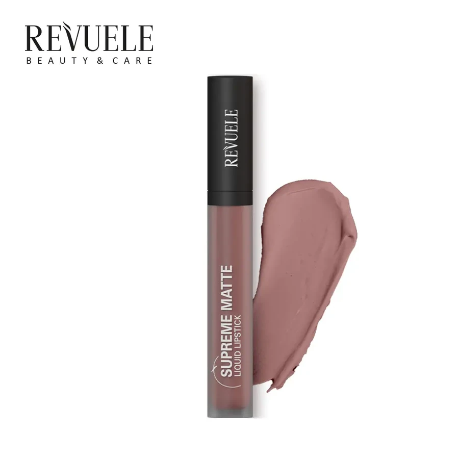 Рідка матова помада Revuele Supreme Matte Liquid Lipstick 09 Запорошена слива 5,5 мл