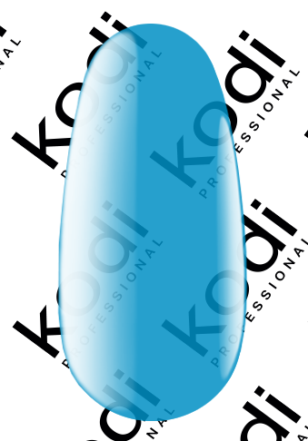 Гель моделюючий Kodi Glass Builder Gel 09 блакитний, вітражний 12 мл