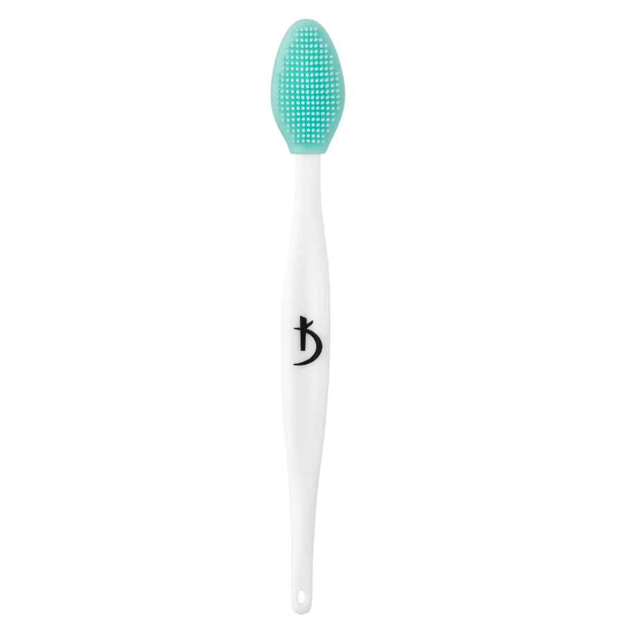 Силіконова щітка для скрабування обличчя Kodi Silicone Brush for Face Scrubbing Green зелений