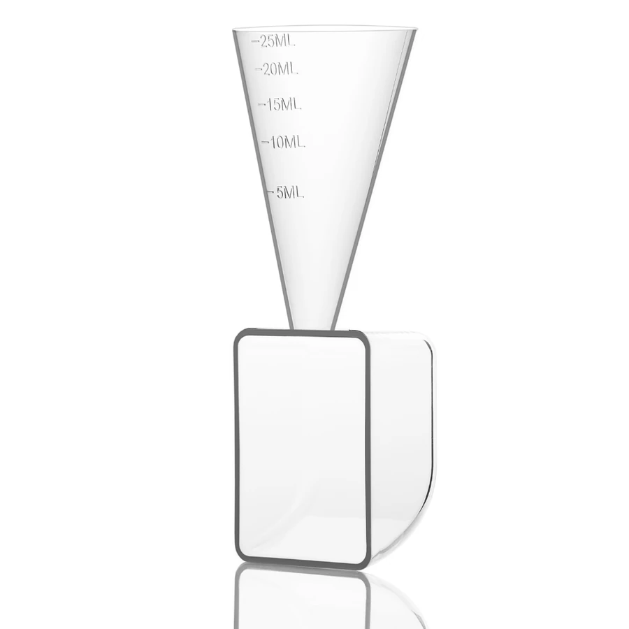 Мірна пластикова ложка Kodi Measuring Plastic Spoon Clear прозорий