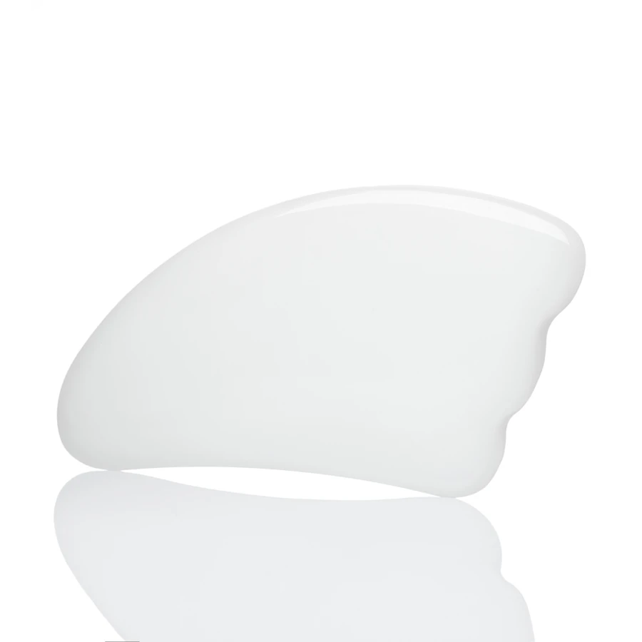 Скляний інструмент для масажу обличчя Kodi Gua Sha Glass Face Massage Tool №1
