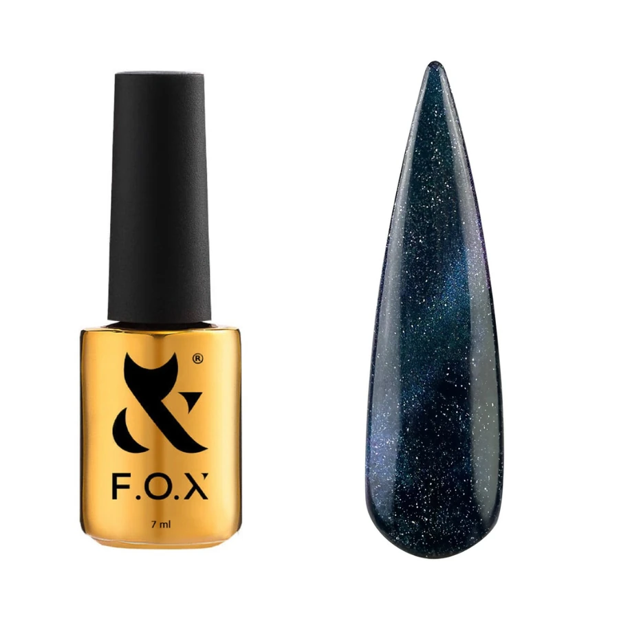 Гель-лак FOX Cat Eye Galaxy 003 Кошаче око/Магнітний 7 мл