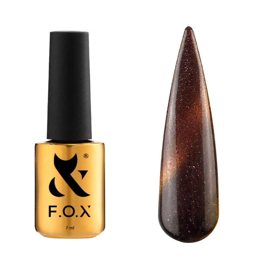 Гель-лак FOX Cat Eye Galaxy 005 Кошаче око/Магнітний 7 мл