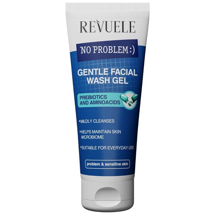 Revuele No Problem Gentle Facial Wash Gel Prebiotics and Aminoacids 200 мл