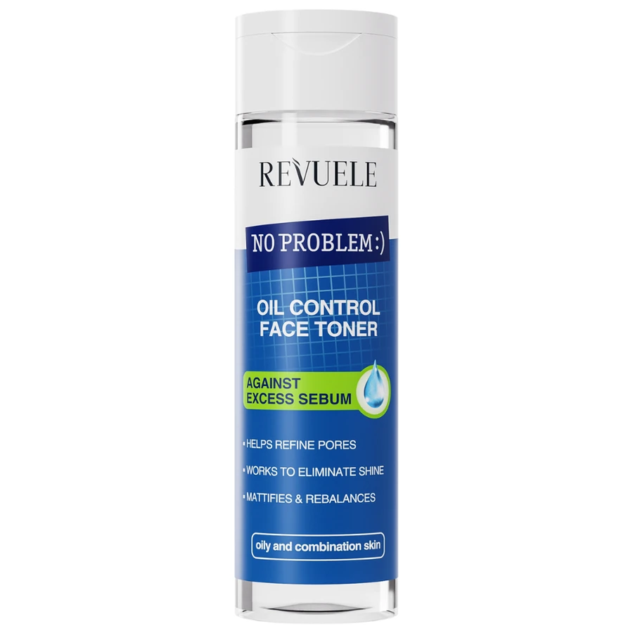 Revuele No Problem Oil Control Face Toner Against Excess Sebum 200 мл