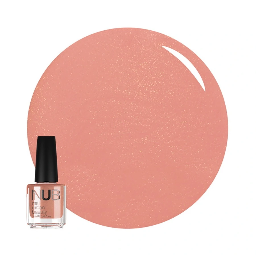 Лак для нігтів NUB Nail Polish 011 The Thorn Birds сатиново-теракотовий, з мікроблиском 14 мл