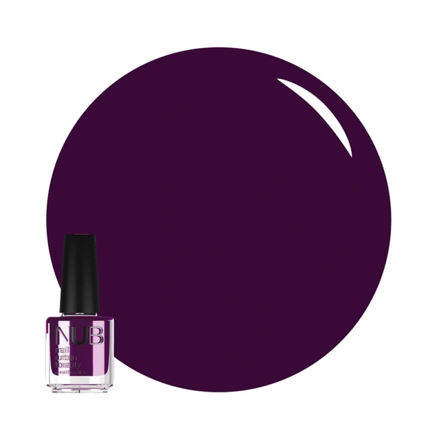 Лак для нігтів NUB Nail Polish 043 Mirror Violet фіолетовий, емаль 14 мл