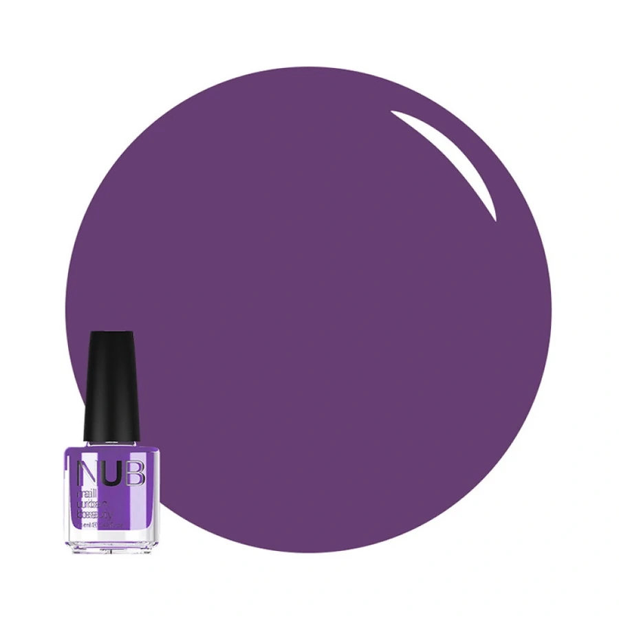 Лак для нігтів NUB Nail Polish 057 It’s a Friday Night фіолетовий, емаль 14 мл
