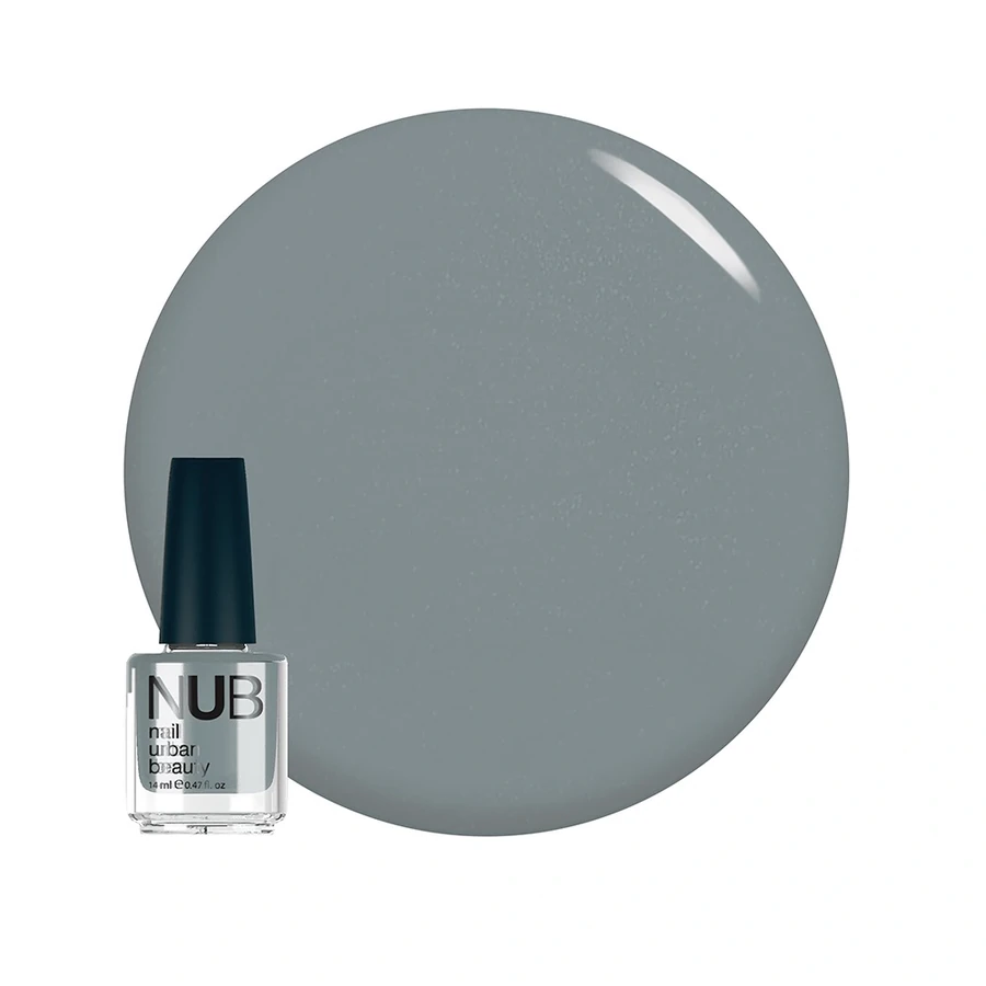 Лак для нігтів NUB Nail Polish 063 Day To Night зеленувато-сірий, перламутровий 14 мл