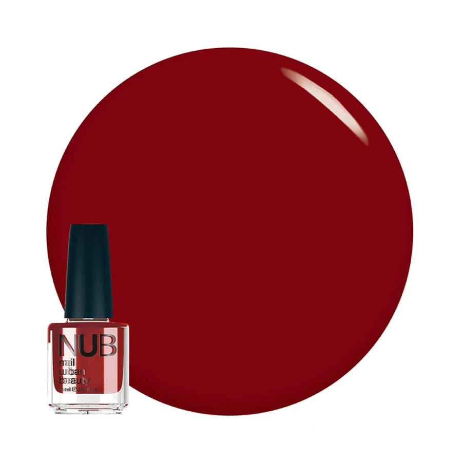 Лак для нігтів NUB Nail Polish 070 Jealous Lover червоно-теракотовий, емаль 14 мл