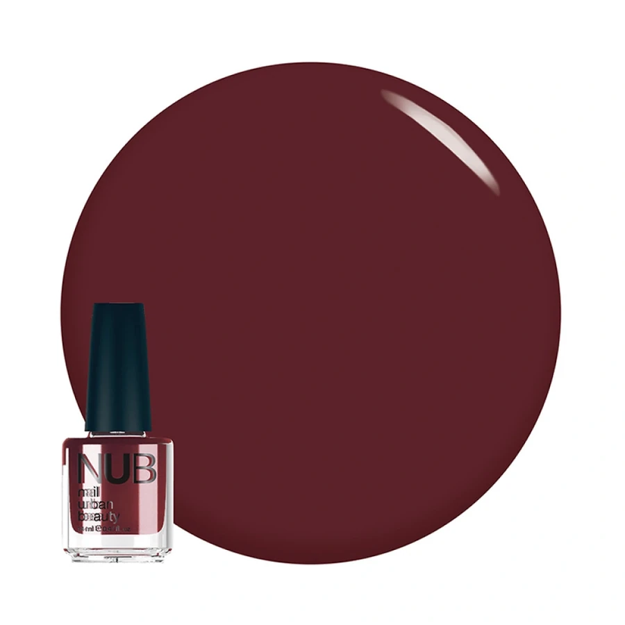 Лак для нігтів NUB Nail Polish 072 Give Me More димчаста слива, емаль 14 мл
