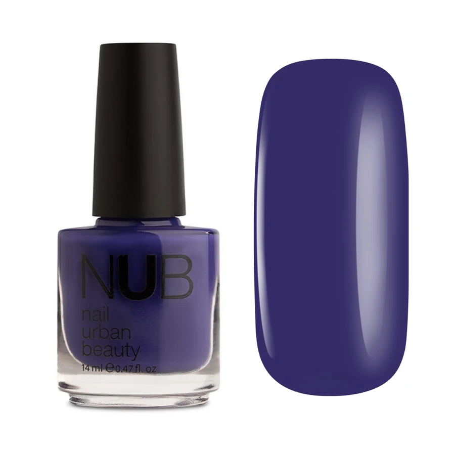 Лак для нігтів NUB Nail Polish 099 Purple-Blue фіолетово-синій, емаль 14 мл