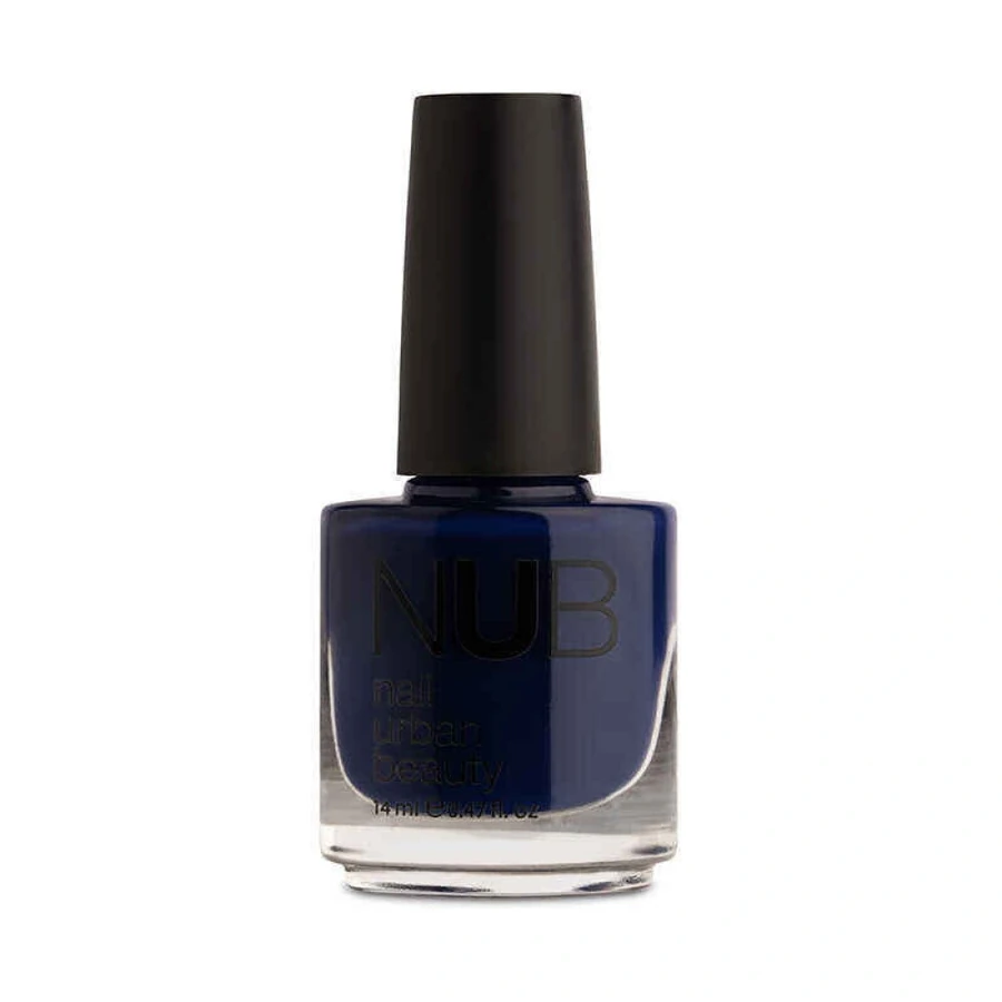 Лак для нігтів NUB Nail Polish 100 Lilac-Purple фіолетовий з легким ліловим підтоном, емаль 14 мл