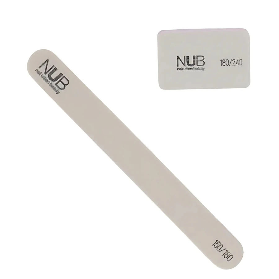 Набір одноразовий NUB Individual Manicure Set File + Mini Buff пилка + баф