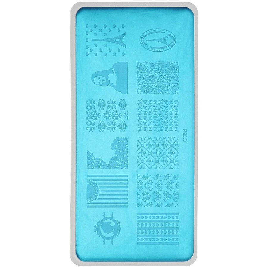 Пластина для стемпінгу NUB Stamping Plate C26