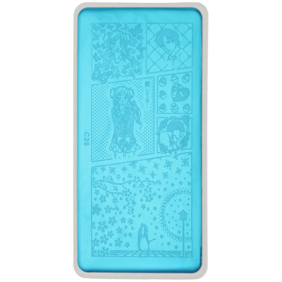 Пластина для стемпінгу NUB Stamping Plate C28