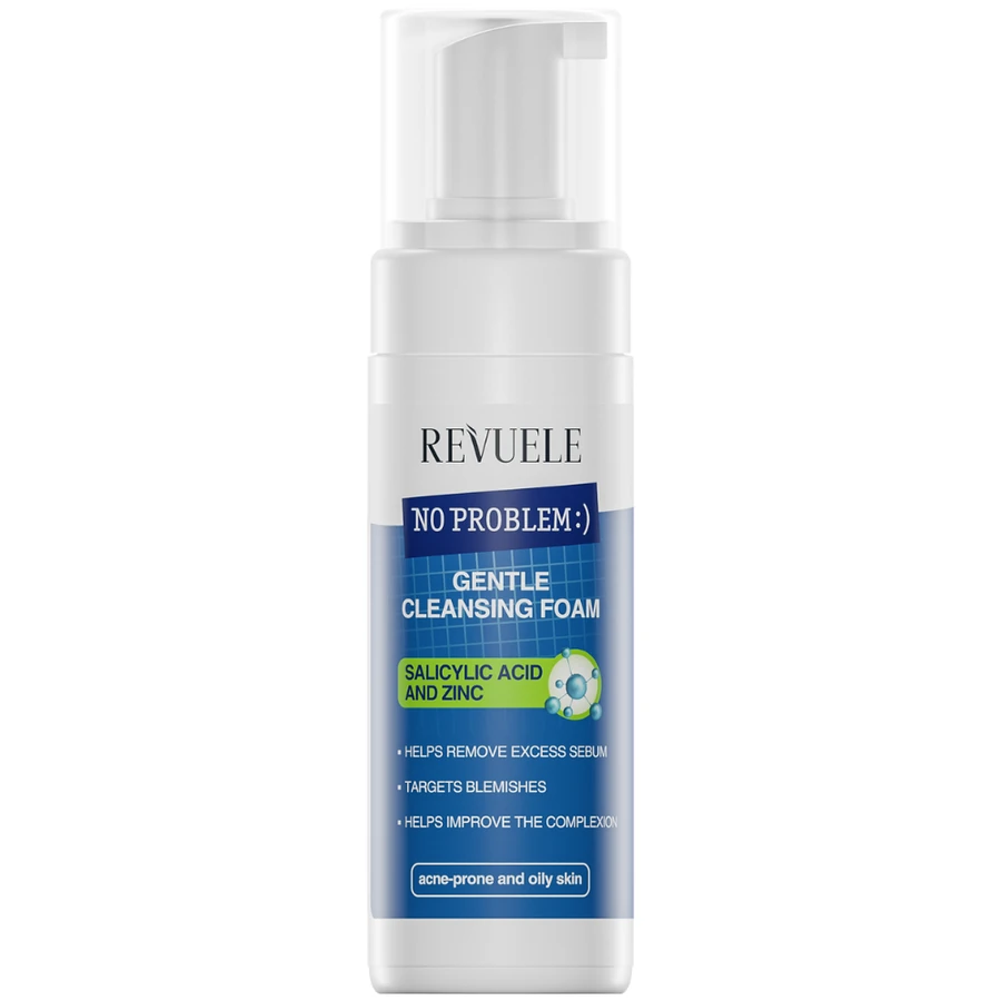 Revuele No Problem Gentle Cleansing Foam Salicylic Acid and Zink 150 мл