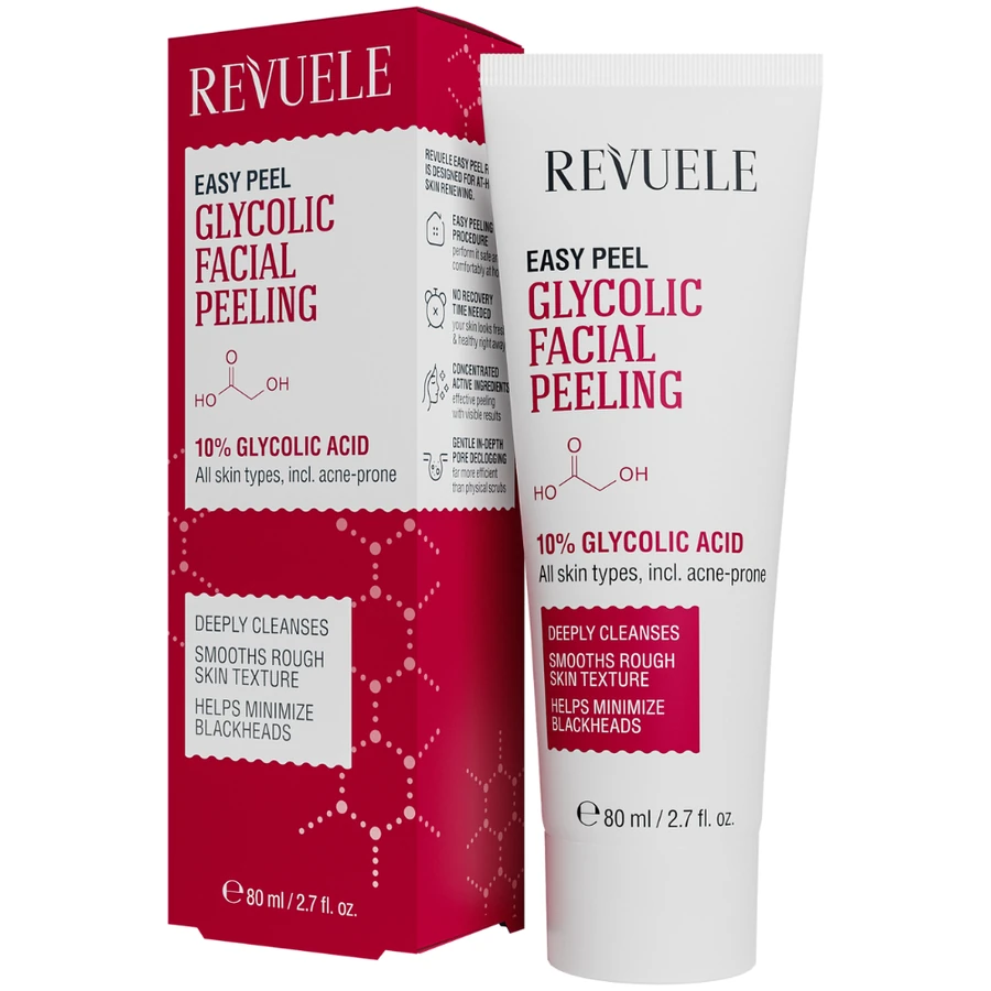 Глікогелевий пілінг для обличчя Revuele Easy Peel Glycolic Facial Peeling 80 мл