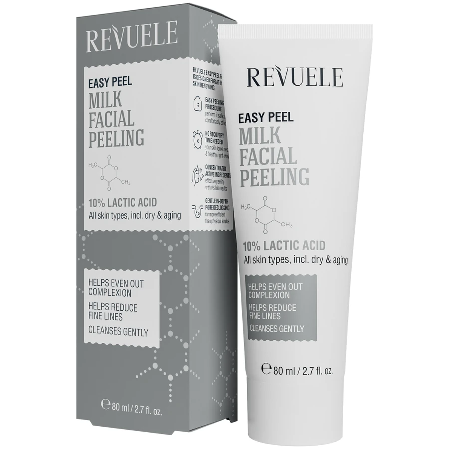 Молочний пілінг для обличчя Revuele Easy Peel Milk Facial Peeling 80 мл
